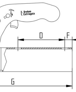 Alternative view of KUULAKYTKIN 750KG K50 + PISTOKKEENPIDIN KNOTT