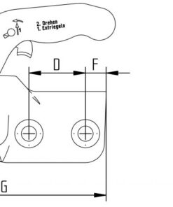 Alternative view of KUULAKYTKIN 3500KG Ø60 14-14 KNOTT